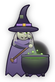Granny Gloom, the Bog Witch