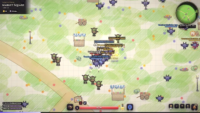 Loot rains in Market Square